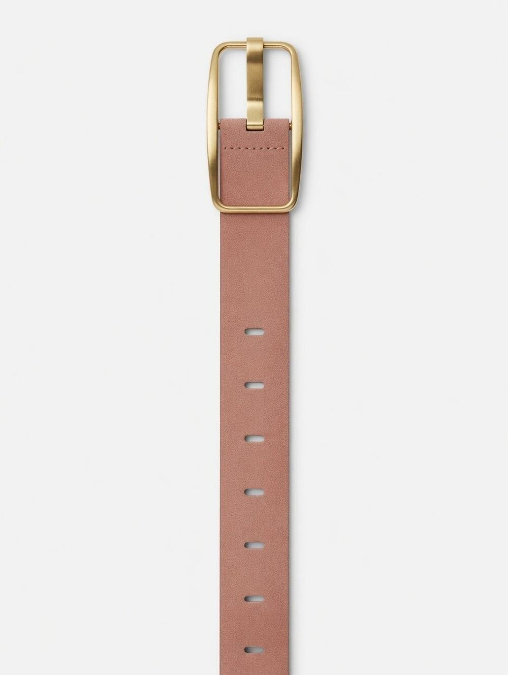 Time and Tru Blush Suede Belt – Size 3X – Brand New with Tags!